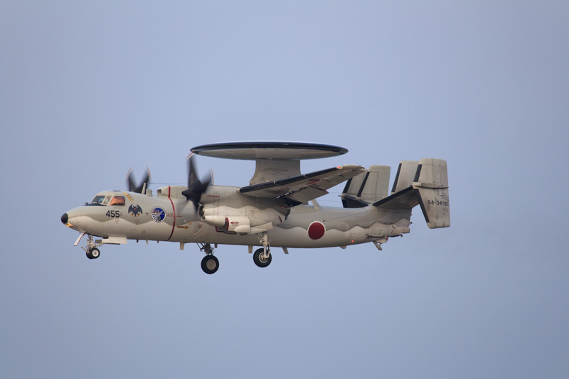 2014.11.12 新田原基地にやってきた早期警戒機E-2Ｃの写真