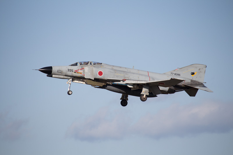 新田原基地で通常訓練中のF-4ファントム