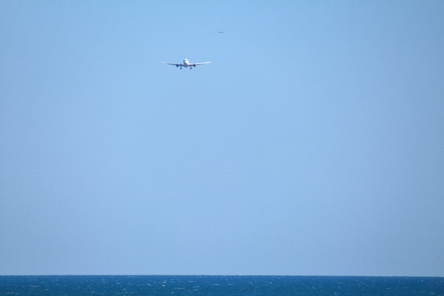 宮崎空港にやってきたB767スターウォーズ機