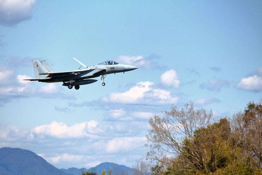 機体番号72－8888を付けた新田原基地のＦ－15