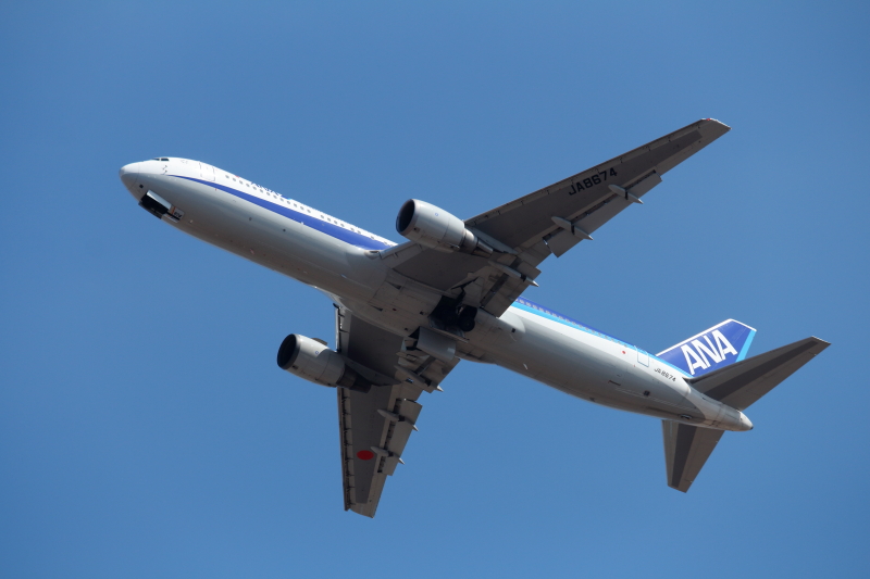 ゆめジェットの塗装をしていたこともあったANA-JA8674