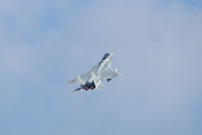 新田原基地エアフェスタ前でハイレートクライムが炸裂