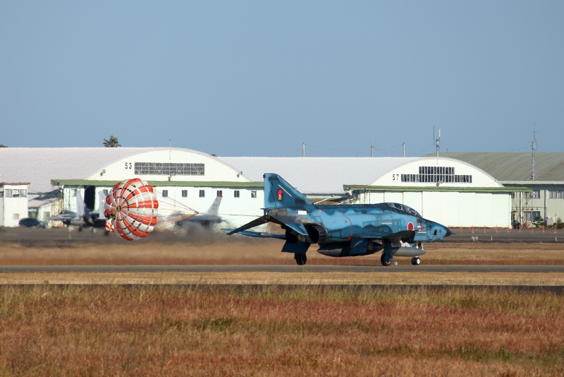エアフェスタ2018の新田原基地にRF-4偵察飛行機がやって来た。