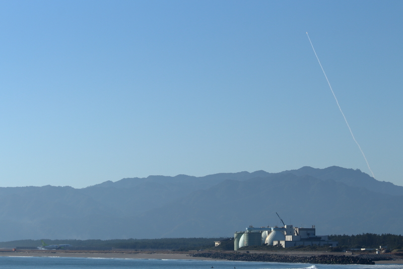 2019年1月18日イプシロン4号機の打ち上げが内之浦発射場で行われた。宮崎空港近くの河口