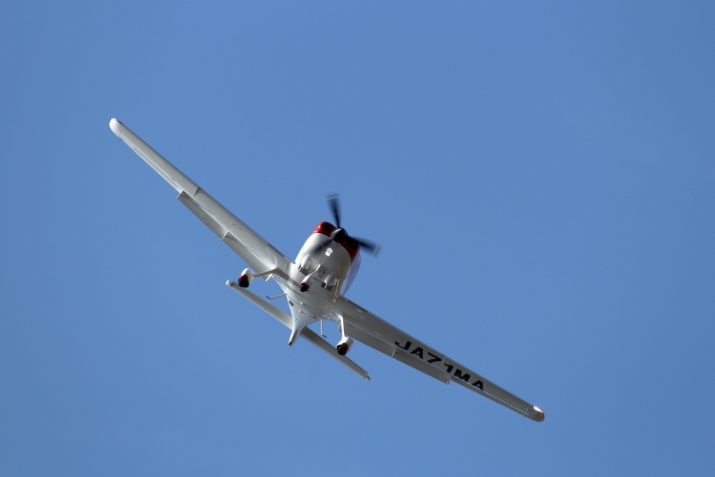 宮崎航空大学校に導入される予定のシーラス22型訓練機