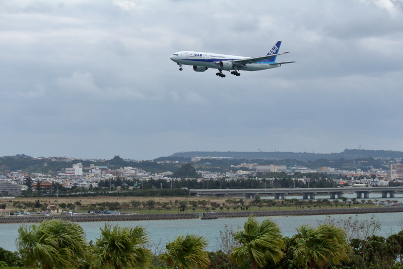宮崎から初めての沖縄県那覇空港へ行った。釣りで言えば飛行機の入食い状態だ。宮崎空港と比べたら離発着の多さにビックリ