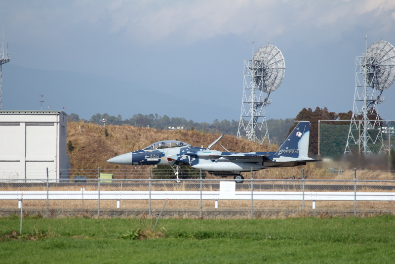 新田原基地にやって来た小松基地のアグレッサー軍団