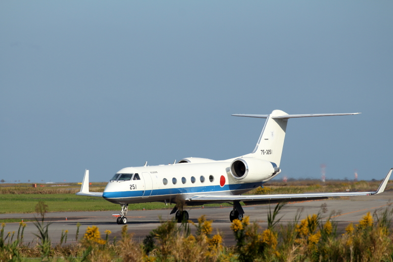 なぜか宮崎空港で航空自衛隊機に遭遇。わけもわからずラッキー状態で撮影